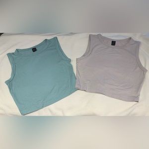 Two Shein Tanks
